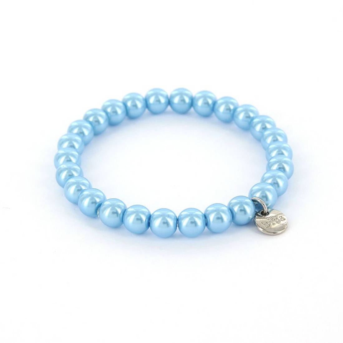 Biba parelarmbandje blauw