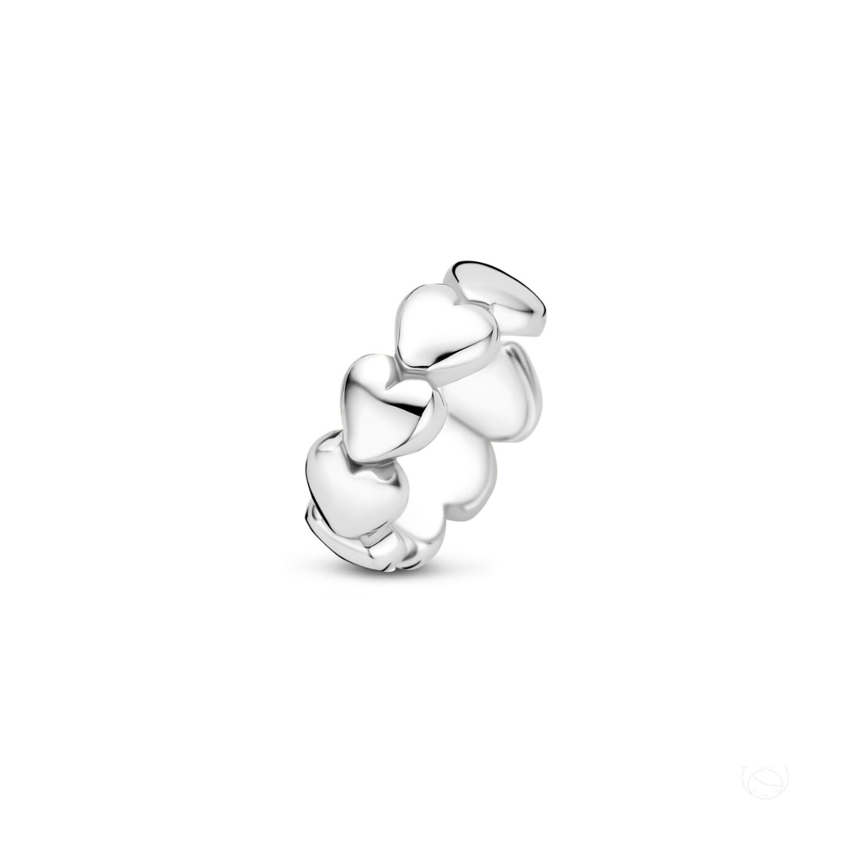 earcuff silver link motif