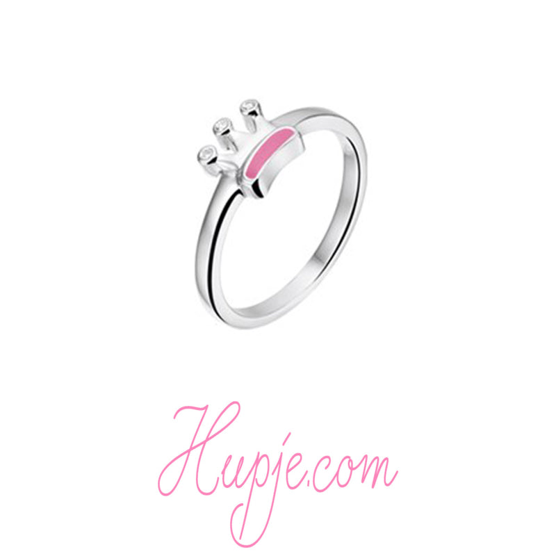 zilveren kinderring prinses