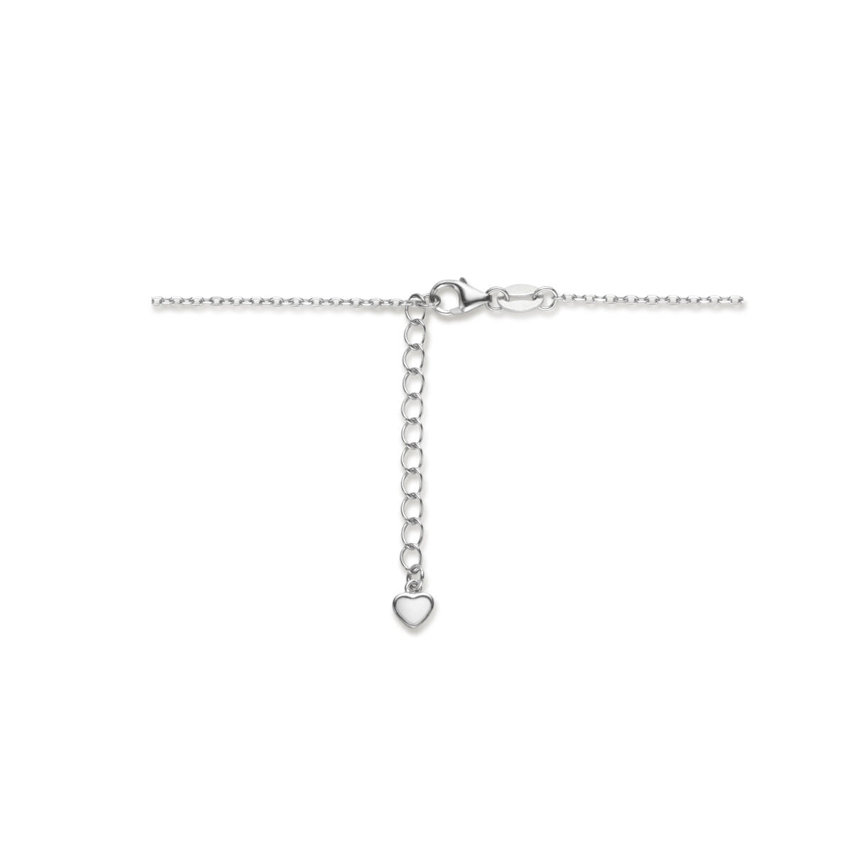 zilveren kinderketting hartjes