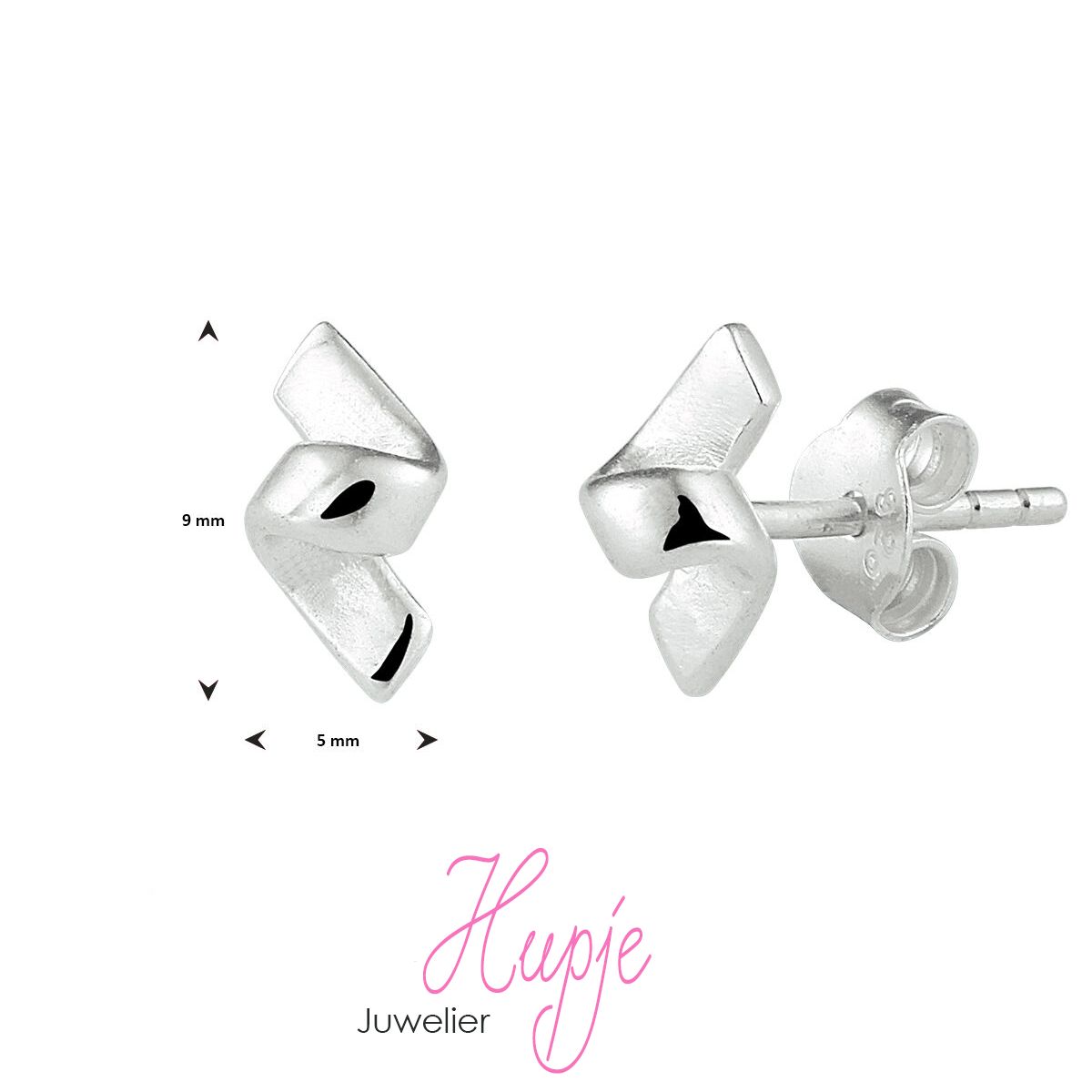 zilveren oorknopjes fantasie