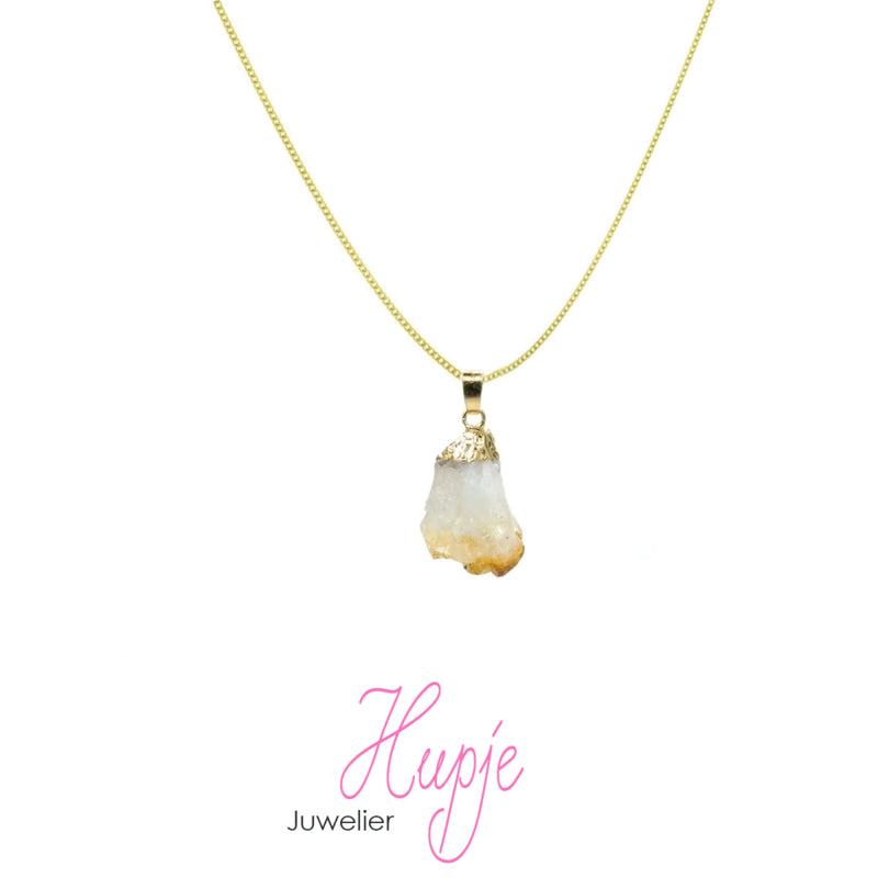 ketting met Citrien edelsteen