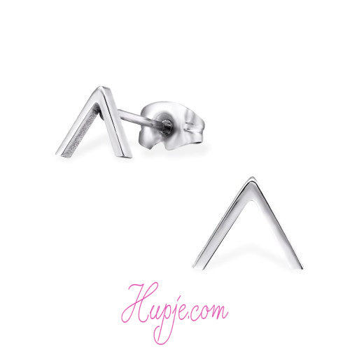 oorbellen chirurgisch staal V