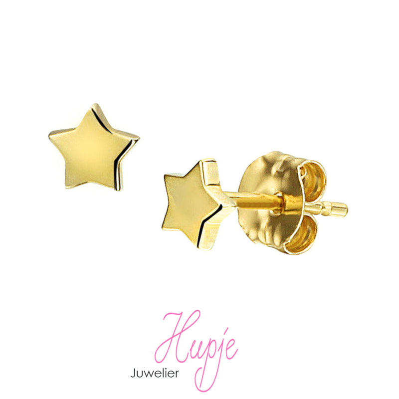 14 karaat gouden sterretjes