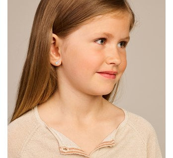 zilveren kinderoorbellen eenhoorn Starlight Premium