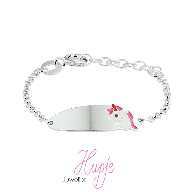 kinderarmband eenhoorn incl. naamgravering (premium)