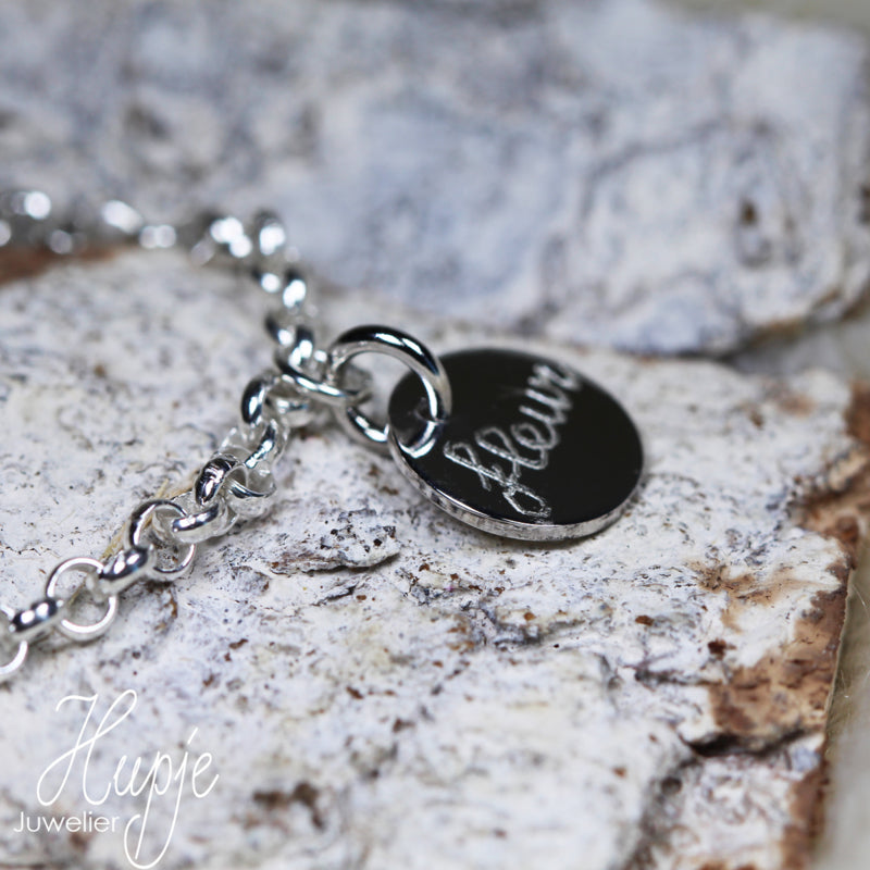 kinderarmband sparkling unicorn incl. naamgravering (premium)