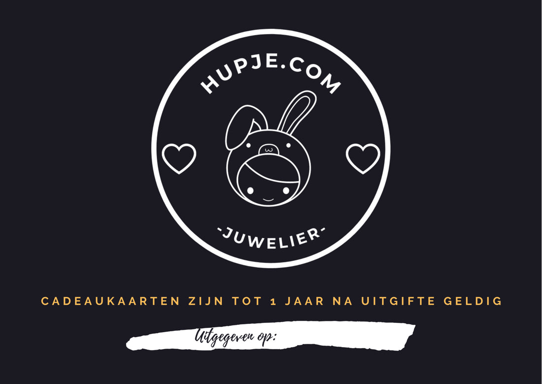 Cadeaubon  juwelier Hupje.com € 10,00 - € 100,00