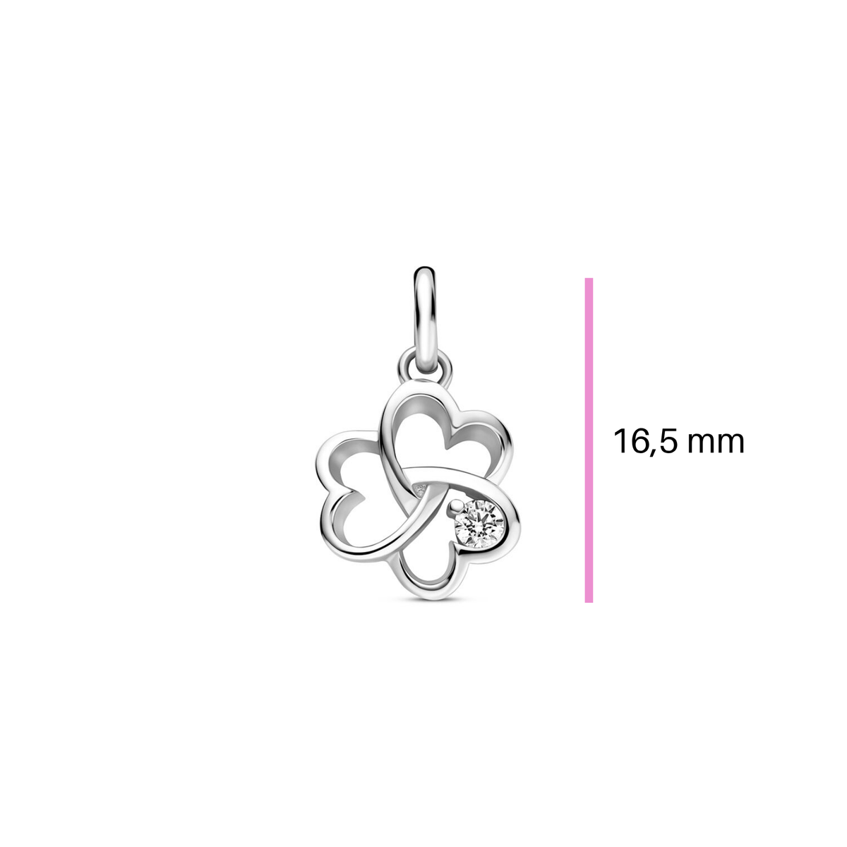 zilveren mama ketting