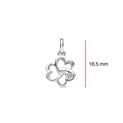 zilveren mama ketting