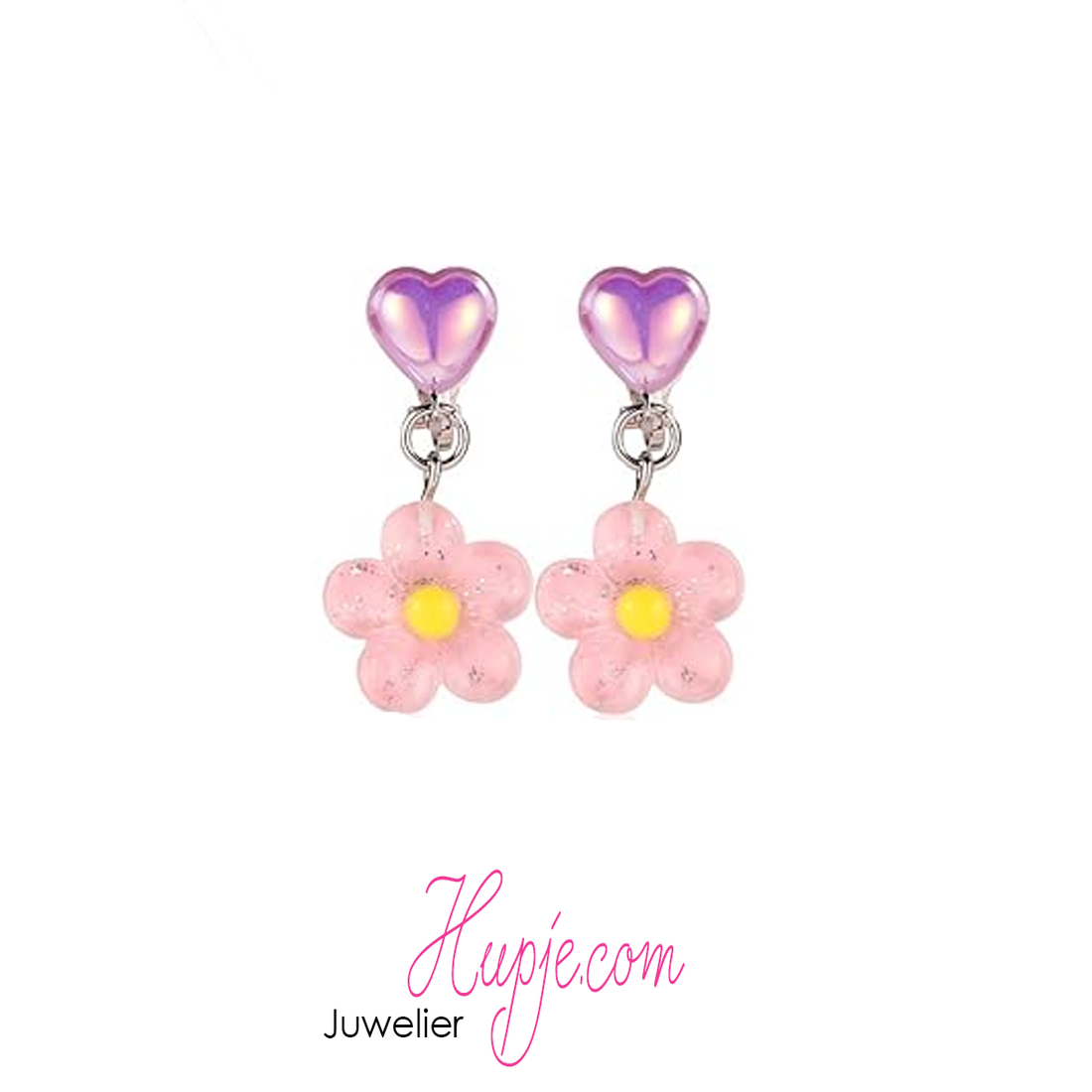 clipoorbellen bloemetje hangers