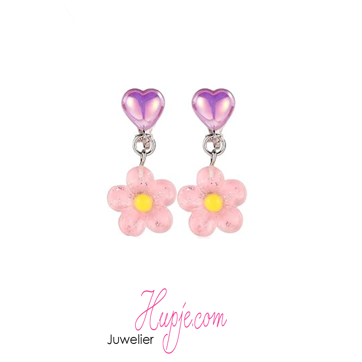 clipoorbellen bloemetje hangers