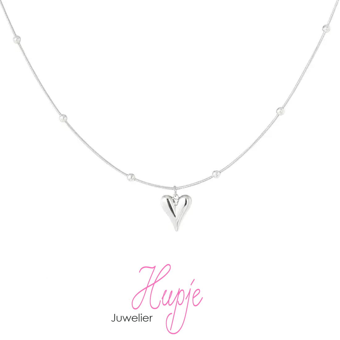 ketting hartje bolletjes