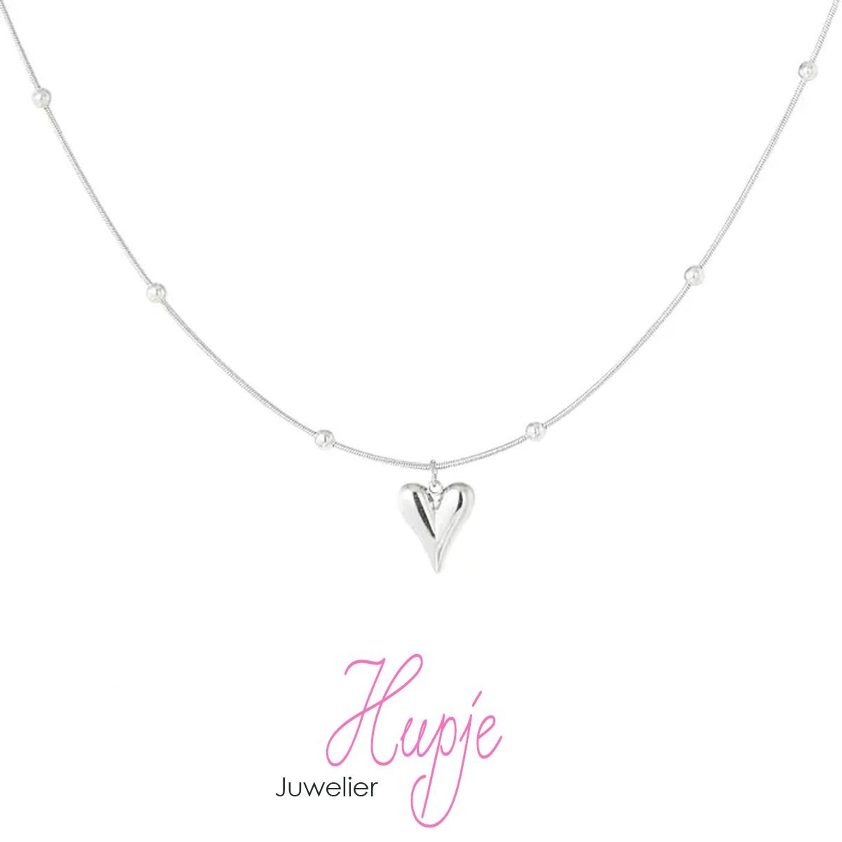 ketting hartje bolletjes