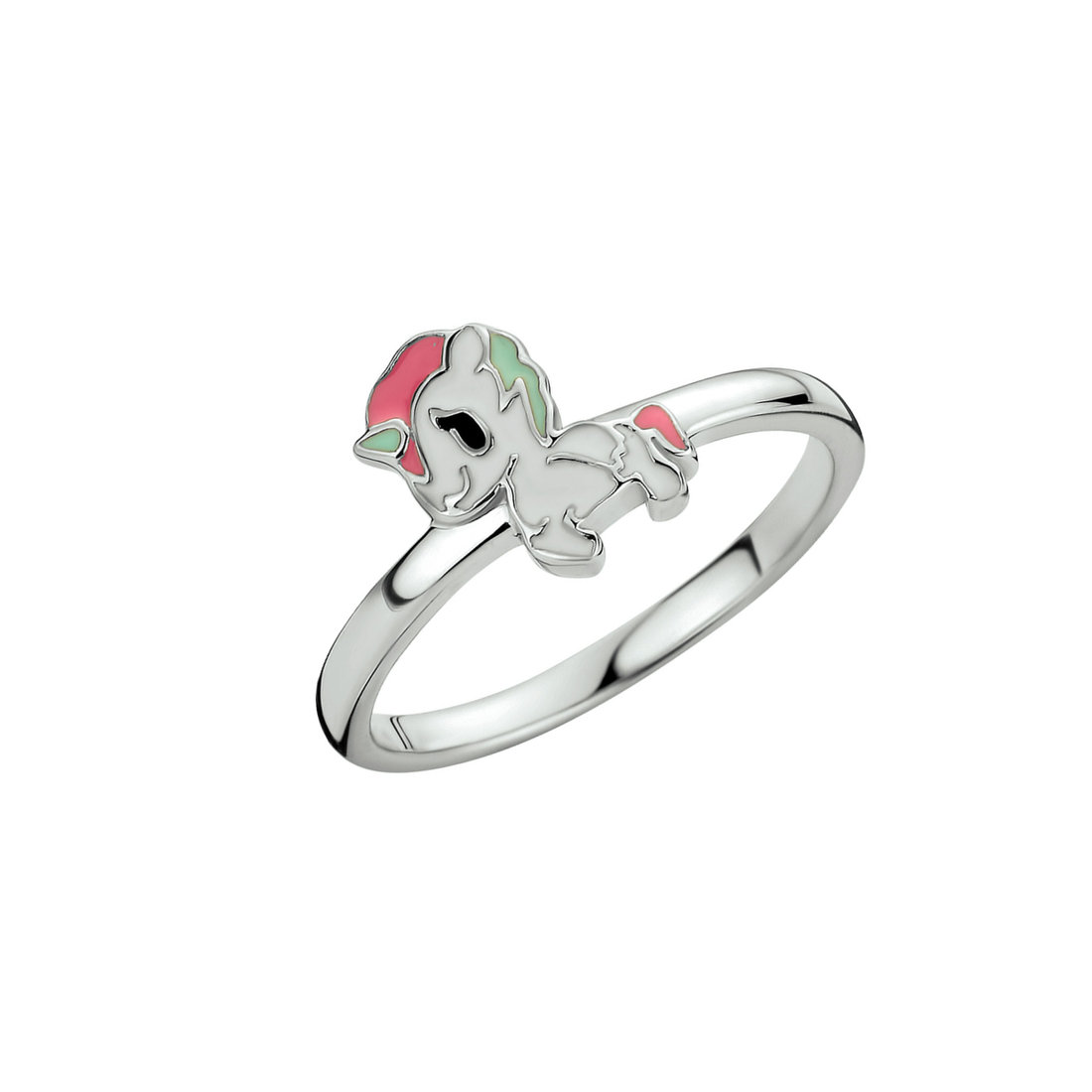 zilveren kinderring Pinky Pie