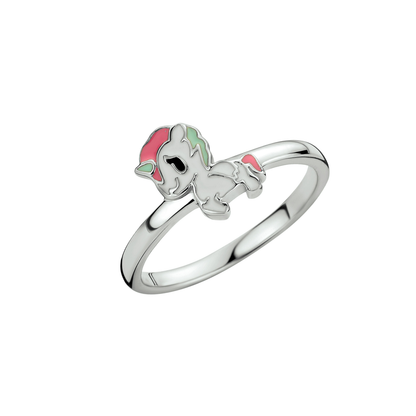 zilveren kinderring Pinky Pie