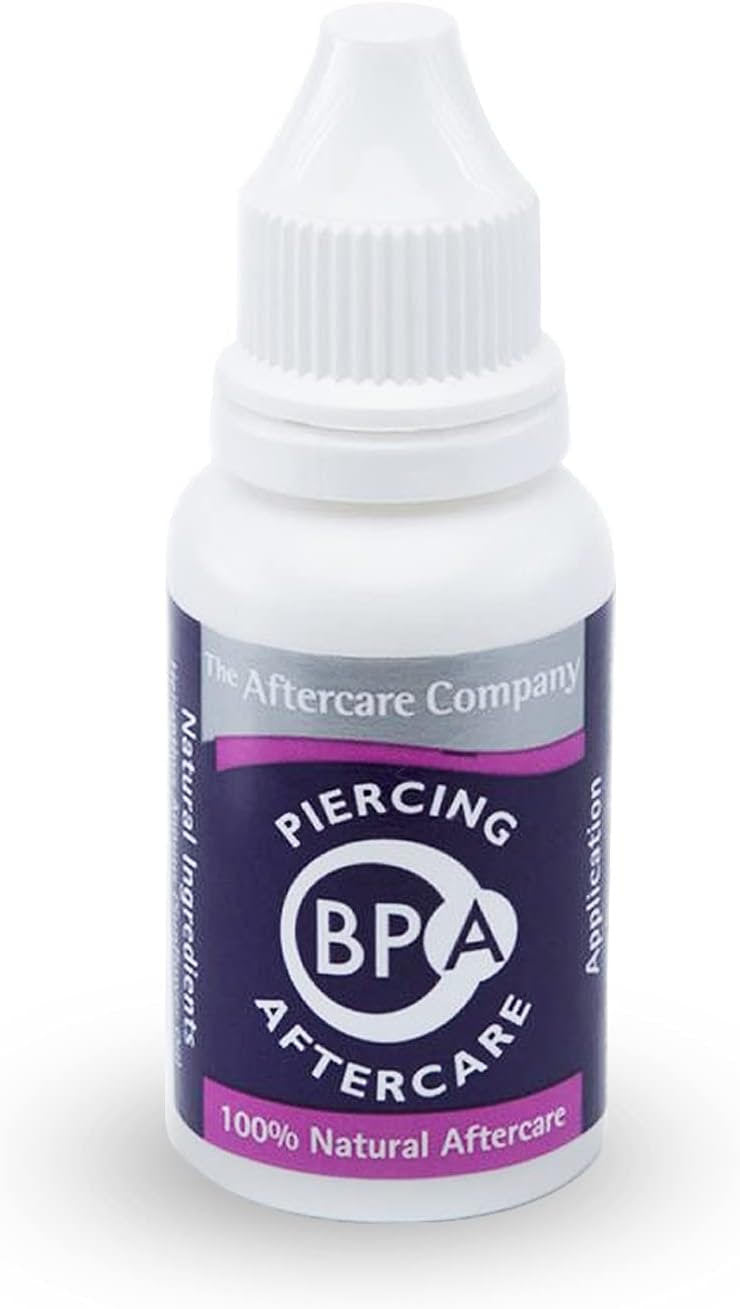 Sorgen Sie für dauerhaft gesunde Ohrlöcher und verwenden Sie BPA Aftercare (10 ml). Mit extra zugesetztem Vitamin E.