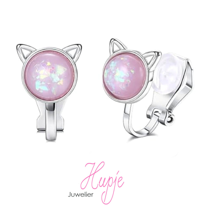 clipoorbellen Magic Pink cats