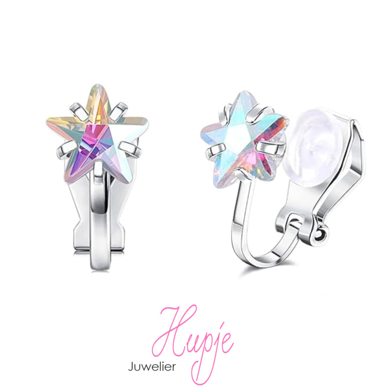 clip earrings Magic Stars